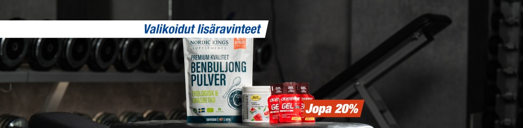 Valikoidut lis�ravinteet jopa 20 %